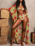 Goosudu Bellizimos African Print Bikini With Cover