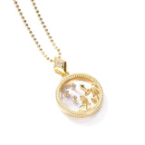 Goosudu Fashion Solid Zodiac Necklace