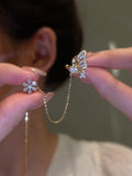 Goosudu [Butterfly Flower]Threader Earring