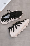 Goosudu Plus Size Casual Sports Knitting Soft Coconut Shoes