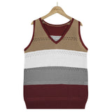 Goosudu Clearance Women's Color Block Knitted Vest Tank Top