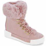 Goosudu Warm Fur Lace-Up Boots