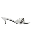 Goosudu Metal Design Stylish Tapered Heel Sandals