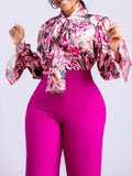 Goosudu Floral Blouse & Pants Set