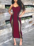 Goosudu Lace-Up Cami Dress