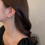 Goosudu 6 Stars Tassel Ear Cuff single 1 pcs