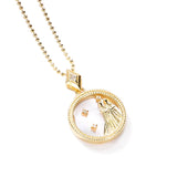 Goosudu Fashion Solid Zodiac Necklace