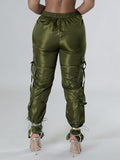 Goosudu Zip-Front Cargo Pants