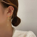 Goosudu Blooming Diamond Flower Drop Earring