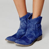 Goosudu Daily Flat Heel Boots