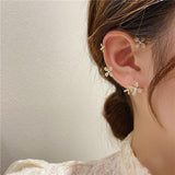 Goosudu Delicate Flower Ear Cuff