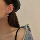 Goosudu Star Drop Ear Clip Earcuff 1 pcs