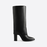 Women Chunky Heeled Boots