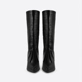 Women Chunky Heeled Boots