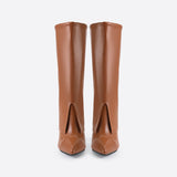 Women Chunky Heeled Boots