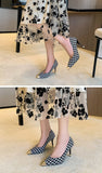 goosudu Womens Shoes High Heels Casual OL Sexy Korean Fashion Pumps Elegant Shoes Party  Tacones Mujer  Womens Heels
