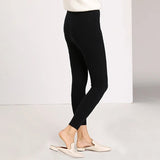 Goosudu Autumn Winter Women Leggings Solid Casual Slim Pants Trousers High Waist Sportwear Ladies Ankle Length Leggings