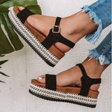 Women Sandals Plus Size Wedges Shoes For Women High Heels Sandals Summer Shoes Flip Flop Platform Sandals plus size shoes