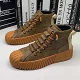 goosudu  Autumn Winter New Male Martin Boots Increase Boots Fashion Casual Shoes Sneakers High-quality Thick-soled Shoes Men's Shoes