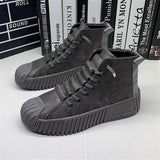 goosudu  Autumn Winter New Male Martin Boots Increase Boots Fashion Casual Shoes Sneakers High-quality Thick-soled Shoes Men's Shoes