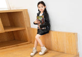 goosudu Children Shoes Girls  Warm Winter Fur Thick Plush Korean Style Ankle Boots Beautiful Princess Short Boots with Chain