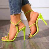 Women Pumps Snake Wedding Shoes Sandals Summer Low Heel Shoes PU  Gladiator Luxury Shoes Women Designers Zapatos De Mujer