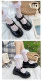 goosudu  New Spring and Summer Women Mary Jane Shoes Sponge Cake Bottom Japanese Bowtie Student All-match Sweet Design Pumps