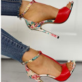 10cm Super High Heels Ladies Increased Stiletto Open Toe Sandals with Heel Women's Shoes Womens Fashion Summer Sexy