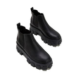 Goosudu Women's Casual All-Match Platform Boots