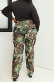 Goosudu Camouflage Classic Multi Pocket Pants