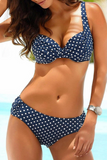 Goosudu Casual Dot Split Joint Swimwears