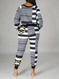 Goosudu Printed Sweatshirt & Pants Set