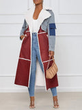 Goosudu Denim Combo Shearling Coat