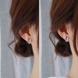 Goosudu 925 Silver Simple Butterfly Stud Earring