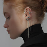 Goosudu Bird Tassel Ear Cuff