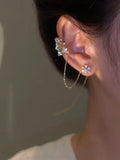 Goosudu [Butterfly Flower]Threader Earring