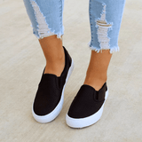 Goosudu Slip On Running Flat Sneakers