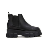 Goosudu Women's Casual All-Match Platform Boots