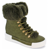 Goosudu Warm Fur Lace-Up Boots