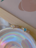 Goosudu Stella Opal Heart Open Ring