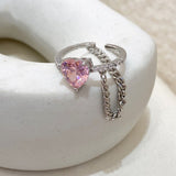 Goosudu Dreamy Crystal Link Rings