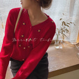 Fall Women Clothing Oversize Womens Sweaters Autumn Vintage Loose Winter Sweater Knitted Women Cardigan Knit Button Maxi